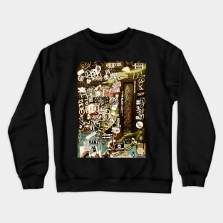 Street Graffiti Tag Style Design NYC Crewneck Sweatshirt